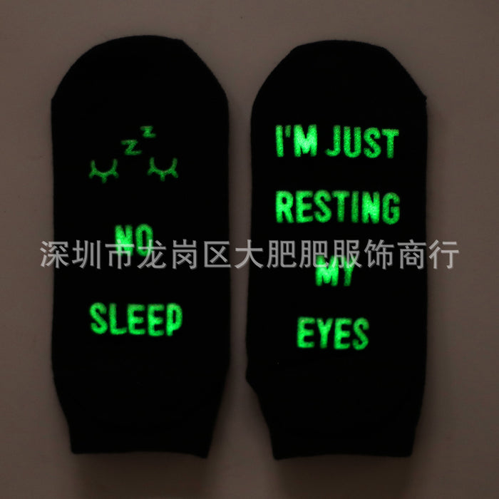 Wholesale socks cotton luminous JDC-SK-DFF010