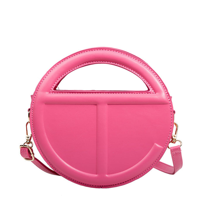 Wholesale PU Small Round Bag Messenger Bag JDC-SD-BXian001