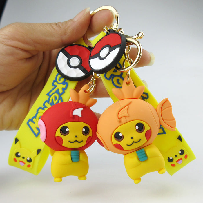 Wholesale Keychains For Backpacks Creative Cute Cartoon Snapper   Keychain MOQ≥2 JDC-KC-JYF010