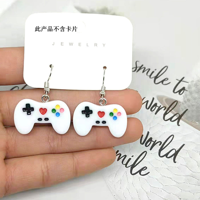 Jewelry WholesaleWholesale Cute Candy Color Resin Game Console Earrings JDC-ES-Juej004 Earrings 觉际 %variant_option1% %variant_option2% %variant_option3%  Factory Price JoyasDeChina Joyas De China