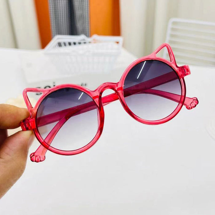 Wholesale Round Frame UV Protection Colorful Jelly Frame Sunshade Sunglasses MOQ≥2 JDC-SG-ShuaiR003