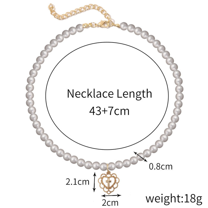 Jewelry WholesaleWholesale Beaded Diamond Premium Pearl Necklace JDC-NE-GSJY009 Necklaces 嘉溢 %variant_option1% %variant_option2% %variant_option3%  Factory Price JoyasDeChina Joyas De China