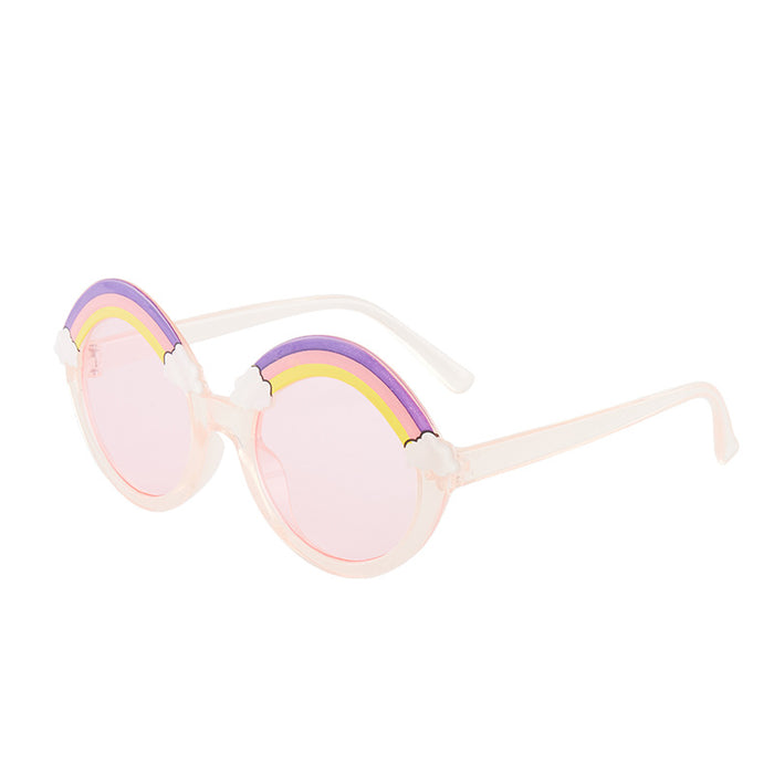 Jewelry WholesaleWholesale children's rainbow glasses JDC-SG-RunJ004 Sunglasses 润璟 %variant_option1% %variant_option2% %variant_option3%  Factory Price JoyasDeChina Joyas De China