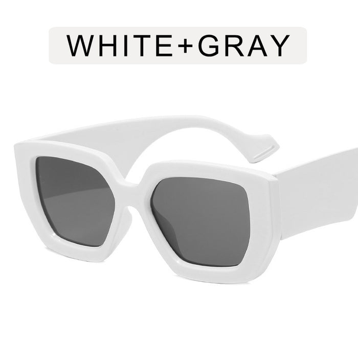 Wholesale Contrast Sunglasses Personality Polygon Modern MOQ≥2 JDC-SG-BoH002