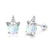 Jewelry WholesaleWholesale copper inlaid white children's stud earrings JDC-ES-Mimeng034 Earrings 米萌 %variant_option1% %variant_option2% %variant_option3%  Factory Price JoyasDeChina Joyas De China