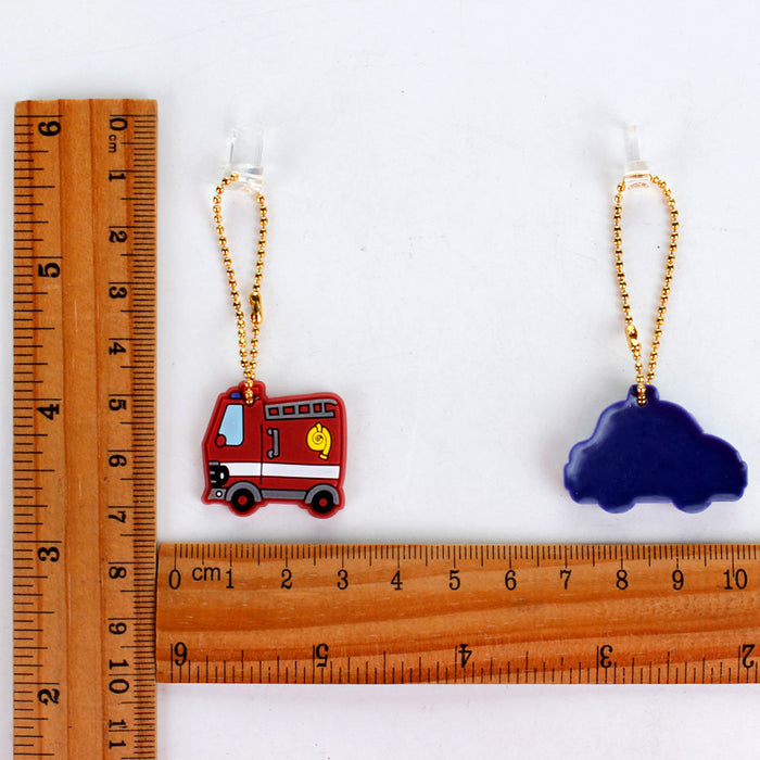 Wholesale Mobile Phone Dust Plug PVC Cute Car Airplane Pendant MOQ≥3 JDC-PC-ZhongJ009