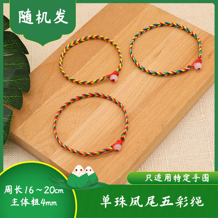 Wholesale Multicolored Rope Adult Kids Adjustable Braided Bracelet MOQ≥2 JDC-BT-GeEr002