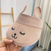 Jewelry WholesaleWholesale children's paper fiber sun hat empty top straw hat JDC-FH-ShuaiR003 Fashionhat 帅睿 %variant_option1% %variant_option2% %variant_option3%  Factory Price JoyasDeChina Joyas De China