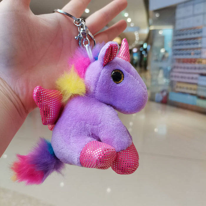 Wholesale cartoon doll keychain plush toys JDC-KC-KXing001