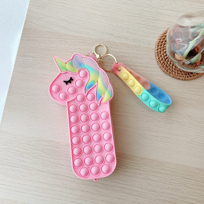 Jewelry WholesaleWholesale pen bag silicone short rope decompression toy pinch music JDC-FT-XuYe006 fidgets toy 旭业 %variant_option1% %variant_option2% %variant_option3%  Factory Price JoyasDeChina Joyas De China