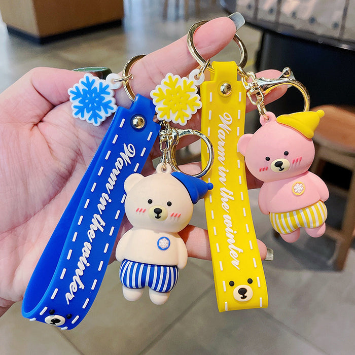 Wholesale Keychains PVC Hardware Cute Cartoon (M) JDC-KC-LeZ034