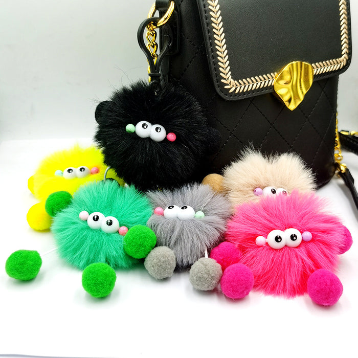 Jewelry WholesaleWholesale ugly cute small briquette keychain MOQ≥2 JDC-KC-QiShi017 Keychains 奇释 %variant_option1% %variant_option2% %variant_option3%  Factory Price JoyasDeChina Joyas De China