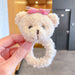 Jewelry WholesaleWholesale cartoon bear plush hair ring JDC-HS-GSHX061 Hair Scrunchies 恒曦 %variant_option1% %variant_option2% %variant_option3%  Factory Price JoyasDeChina Joyas De China