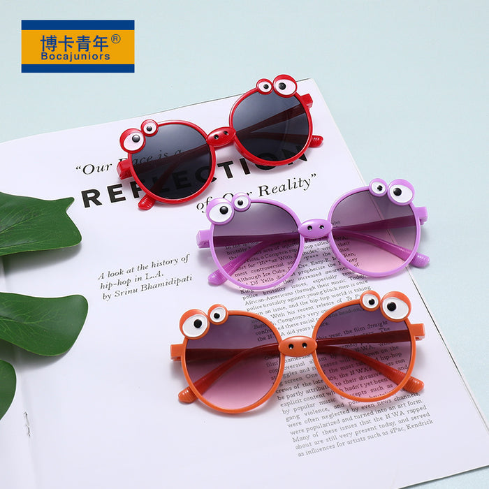 Jewelry WholesaleWholesale personality cartoon big eyes pig Sunglasses UV protection JDC-SG-SengB006 Sunglasses 森邦 %variant_option1% %variant_option2% %variant_option3%  Factory Price JoyasDeChina Joyas De China