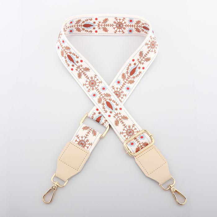 Wholesale Adjustable Bag Straps Nylon Ethnic Style MOQ≥2 JDC-BS-Fanfu002