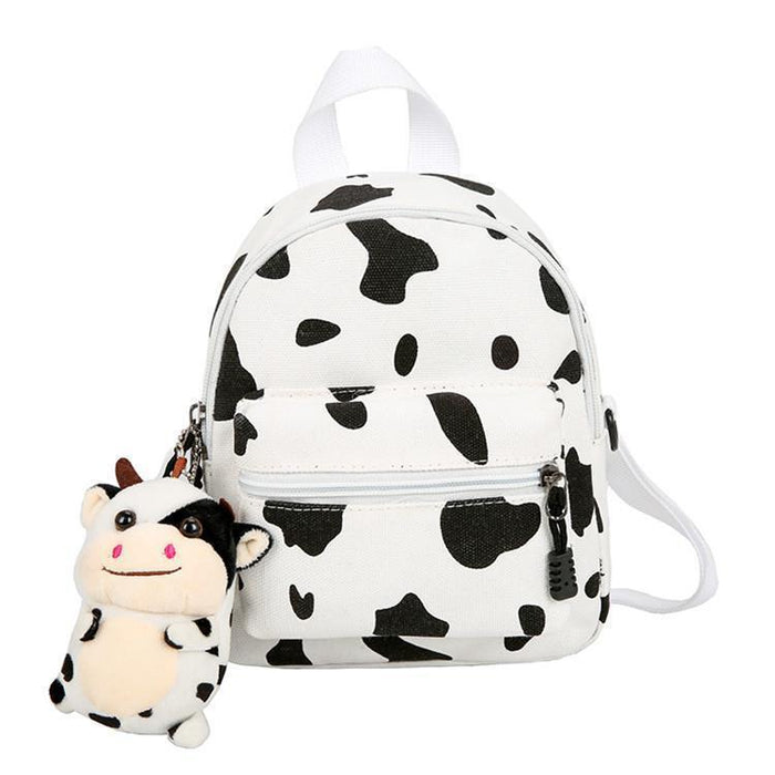 Wholesale Backpack Canvas Cute Cow Pattern JDC-BP-Lufan001