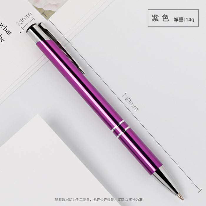 Wholesale Ballpoint Pen Metal Simple Press Pen JDC-BP-JingL004