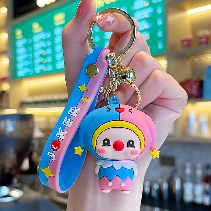 Wholesale cute clown cute cartoon keychain JDC-KC-GSXM082