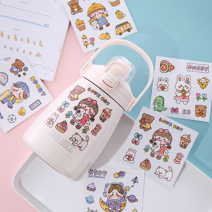 Wholesale Sticker pvc Cute Cartoon (M) JDC-ST-WeiL001