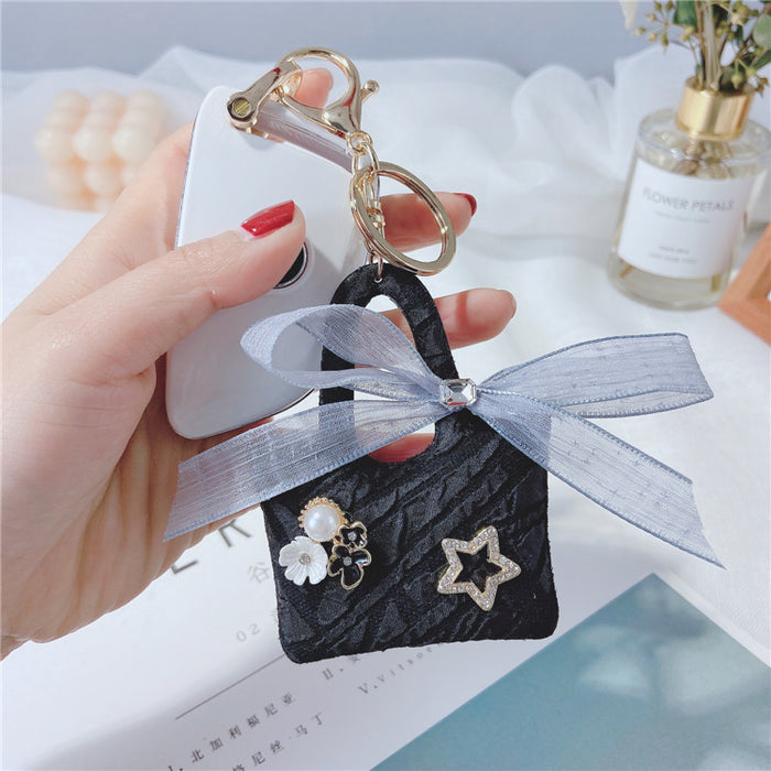 Wholesale Lace Bag Shape Keychain JDC-KC-LX049