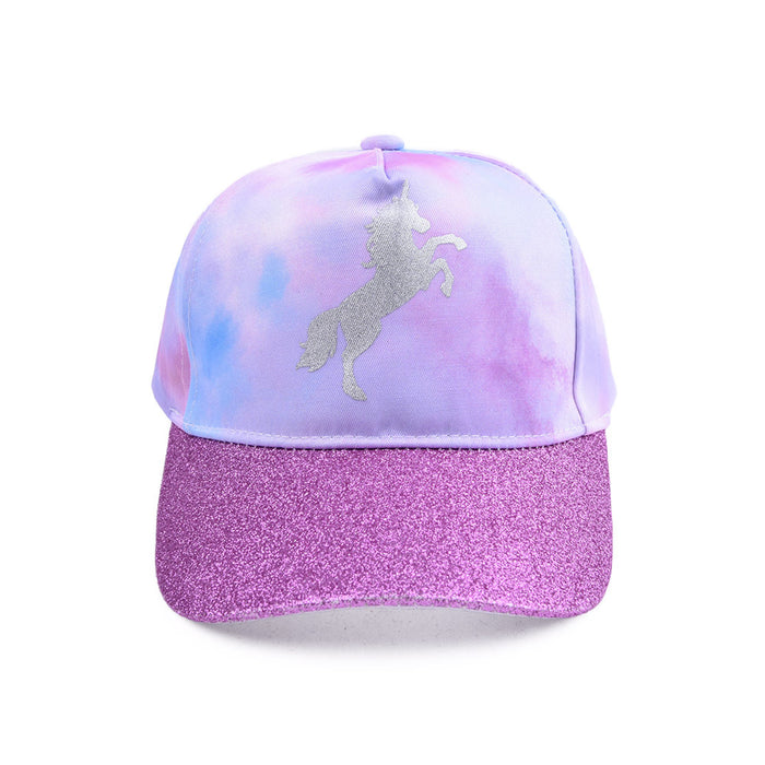 Wholesale Kids Cartoon Baseball Cap Tie Dye Sports Sunshade Cap MOQ≥2 JDC-FH-WenR010