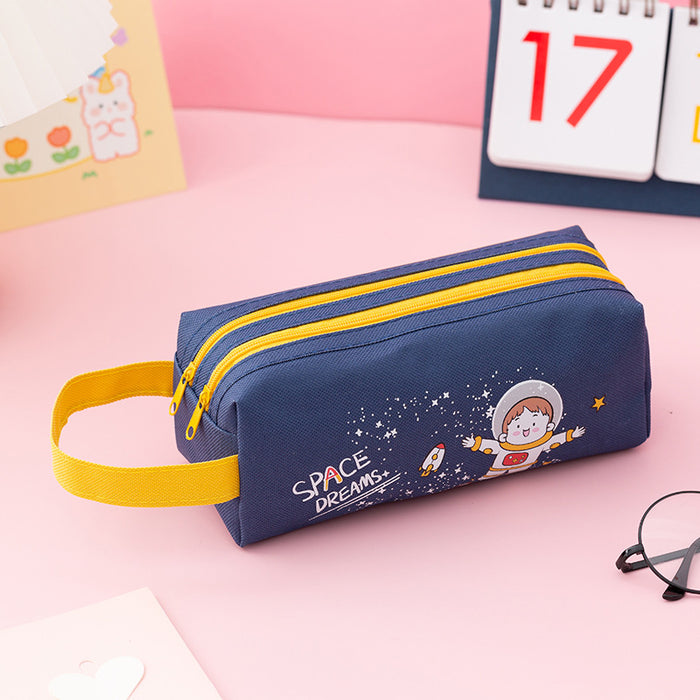 Jewelry WholesaleWholesale Cartoon Oxford Cloth Pencil Bag Stationery Bag JDC-PB-MYa001 Pencil Bags 茗雅 %variant_option1% %variant_option2% %variant_option3%  Factory Price JoyasDeChina Joyas De China