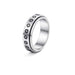 Jewelry WholesaleWholesale rotatable stainless steel ring JDC-RS-Yunhe002 Rings 芸禾 %variant_option1% %variant_option2% %variant_option3%  Factory Price JoyasDeChina Joyas De China