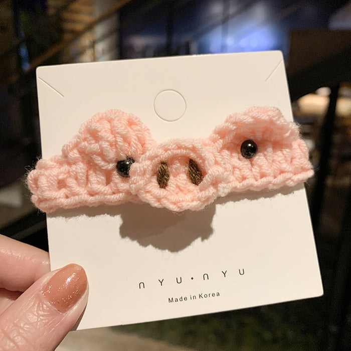 Wholesale Bracelet Handmade Wool Knitting Cute Cartoon MOQ≥2 JDC-BT-YongY010