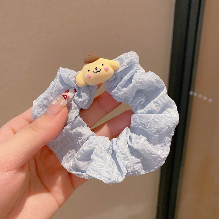 Wholesale Hair Scrunchies Cloth Acrylic Cute Cartoon Animation (M) MOQ≥2 JDC-HS-FuYuan011