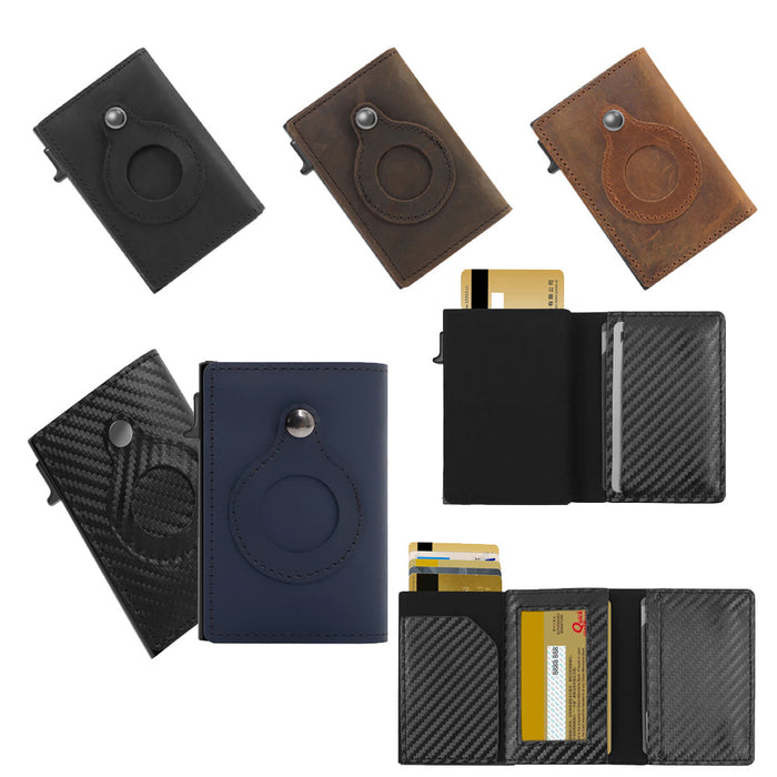 Jewelry WholesaleWholesale Tracker Card Holder Automatic Flash Card Multifunctional Wallet JDC-WT-LangT001 Wallet 浪桃 %variant_option1% %variant_option2% %variant_option3%  Factory Price JoyasDeChina Joyas De China