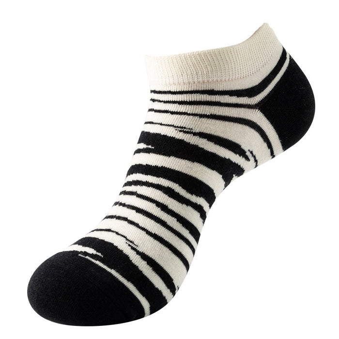 Wholesale shallow mouth cotton thin socks cotton trendy breathable MOQ≥2 JDC-SK-XinXi002