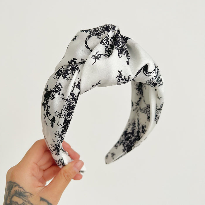 Wholesale fabric print knotted headband MOQ≥2 JDC-HD-MIs015