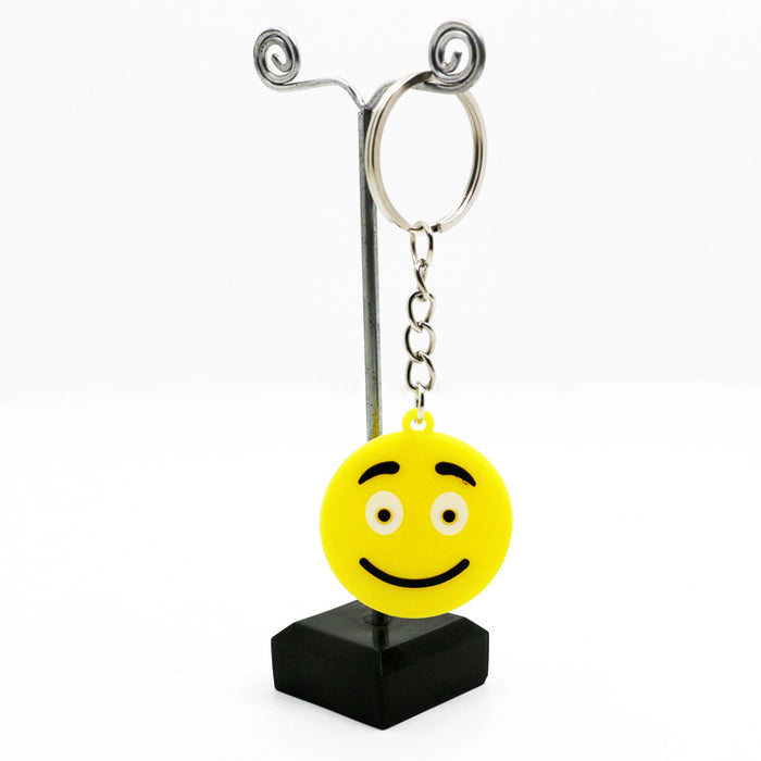 Jewelry WholesaleWholesale emoji PVC keychain MOQ≥20 JDC-KC-KShou002 Keychains 可守 %variant_option1% %variant_option2% %variant_option3%  Factory Price JoyasDeChina Joyas De China