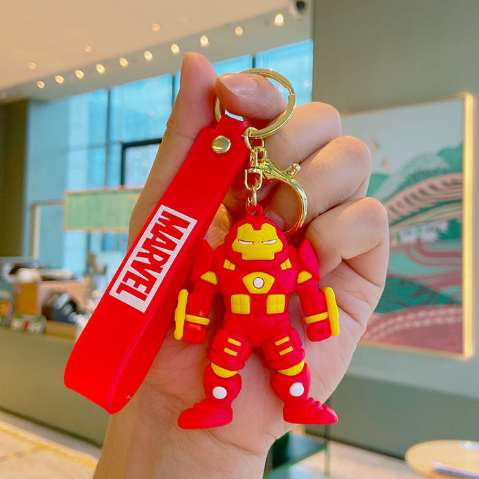 Wholesale Keychains For Backpacks Cartoon Key Chain U.S. Captain Doll Key Pendant Bag MOQ≥2 JDC-KC-YDao024