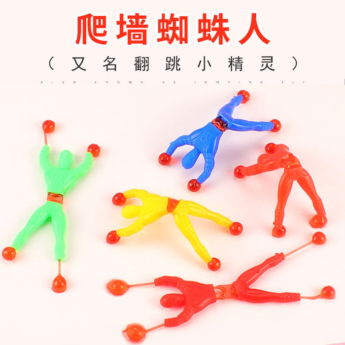 Wholesale Wall Climbing Spiderman Sticky Kids Fun Sugar Gum Toys JDC-FT-HS001