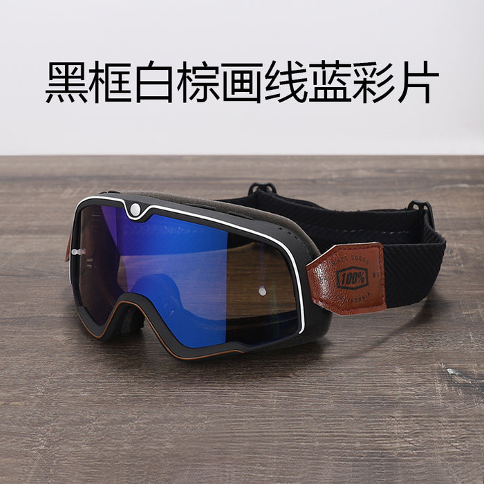 Wholesale Goggles PC Retro Windproof Motorcycle MOQ≥2 JDC-SG-XunLong002