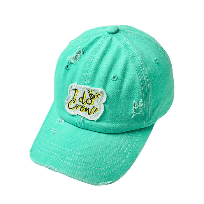 Wholesale Patch Solid Color Baseball Cap Outdoor Sunshade Sunscreen Cap MOQ≥2 JDC-FH-BZuZu003