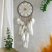 Jewelry WholesaleWholesale Indian Feather Flower Dreamcatcher MOQ≥2 JDC-DC-ZH009 Dreamcatcher 佐惠 %variant_option1% %variant_option2% %variant_option3%  Factory Price JoyasDeChina Joyas De China