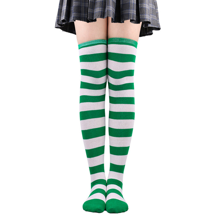 Wholesale Socks Polyester Christmas Over-the-Knee Socks MOQ≥5 JDC-SK-XQ002