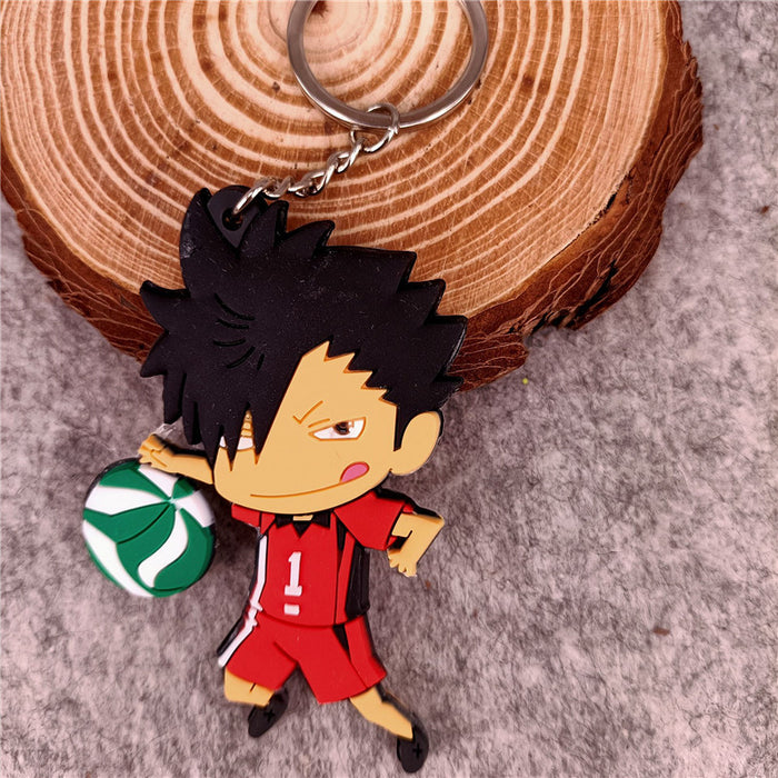 Wholesale Keychains PVC Alloy Cute Cartoon Animation(M) MOQ≥3 JDC-KC-Hesheng002