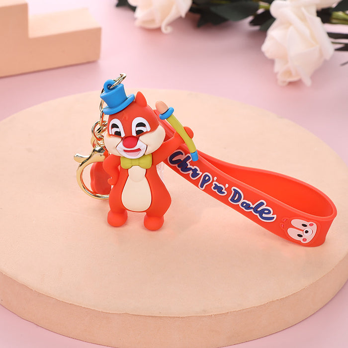 Wholesale Keychain Silicone Cute Cartoon Pendant MOQ≥2 (M) JDC-KC-ZhenT003