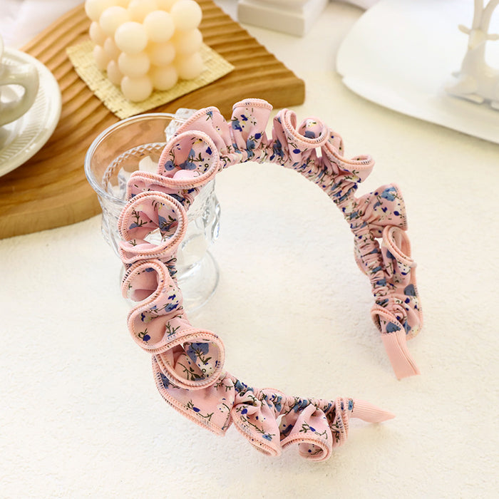 Wholesale fabric print headband floral MOQ≥2 JDC-HD-MIs006