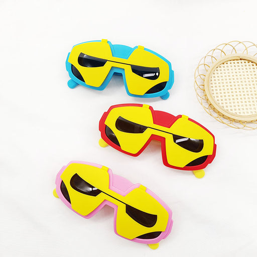 Jewelry WholesaleWholesale Cartoon Resin Soft Silicone Kids Sunglasses JDC-SG-JingM004 Sunglasses 镜美 %variant_option1% %variant_option2% %variant_option3%  Factory Price JoyasDeChina Joyas De China