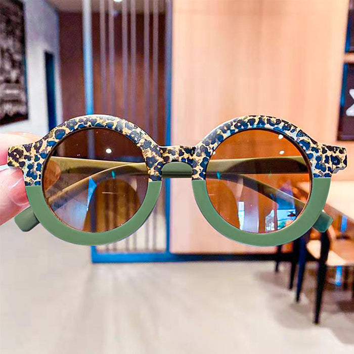 Jewelry WholesaleWholesale children's round frame skeleton sunglasses JDC-SG-HengX004 Sunglasses 恒曦 %variant_option1% %variant_option2% %variant_option3%  Factory Price JoyasDeChina Joyas De China