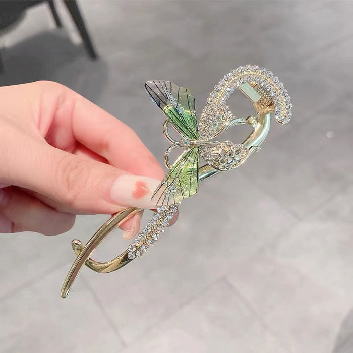 Wholesale Hair Clips Butterfly Alloy JDC-HC-KeZi003