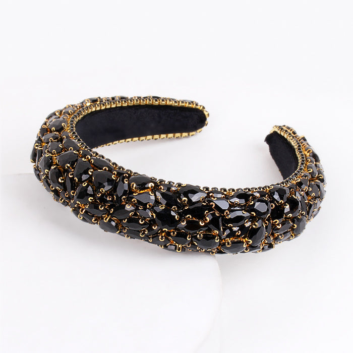 Wholesale Rhinestone Headband Hair Accessories Headgear JDC-HD-ZXI005