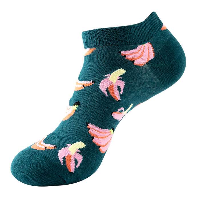 Wholesale socks shallow mouth cotton socks trendy breathable MOQ≥2 JDC-SK-XinXi001