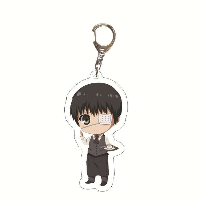 Wholesale Tokyo Double Sided Acrylic Keychain Pendant (M) MOQ≥2 JDC-KC-XCai008