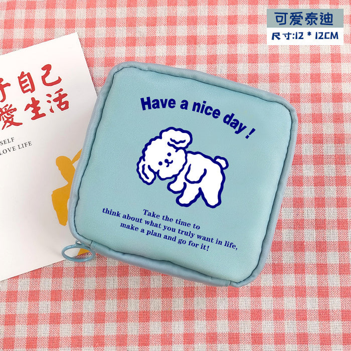 Wholesale storage bag aunt towel storage cartoon JDC-SB-mumiao001