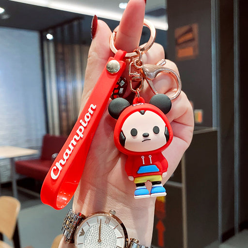 Jewelry WholesaleWholesale cartoon cute sports mouse juvenile keychain (F) JDC-KC-GSXM074 Keychains 萌叙 %variant_option1% %variant_option2% %variant_option3%  Factory Price JoyasDeChina Joyas De China